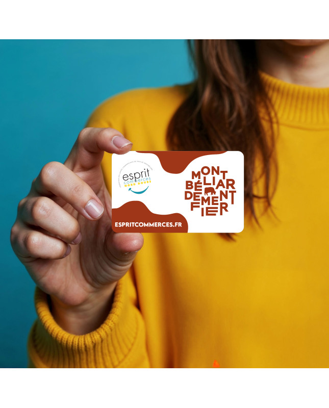 Carte Cadeau Esprit Commerces Nord Doubs