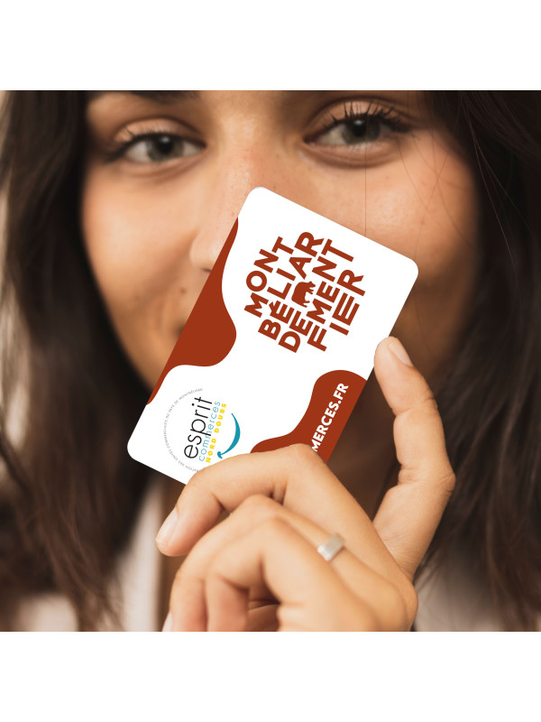 Carte Cadeau Esprit Commerces Nord Doubs